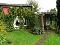 Magdeburg Pension Gardenia: Eingang kleine FeWo